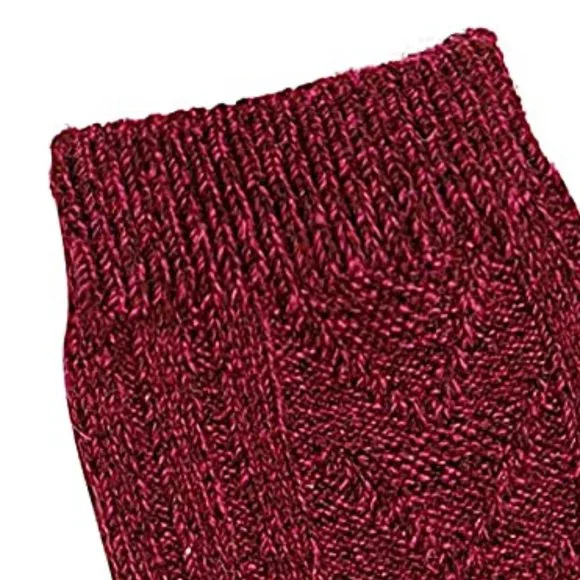 Wool Boot Socks Luxury Ultra Soft Cabin Boot Socks 5 Pair - Picture 3 of 8